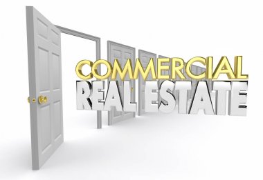 Ticari Office konum Ajan gayrimenkul 3d çizim