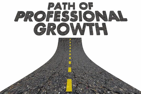 Path of Professional Growth Road — Stock Photo, Image