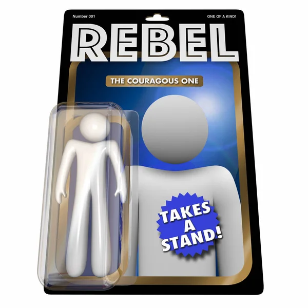 Rebel actionfigur — Stockfoto