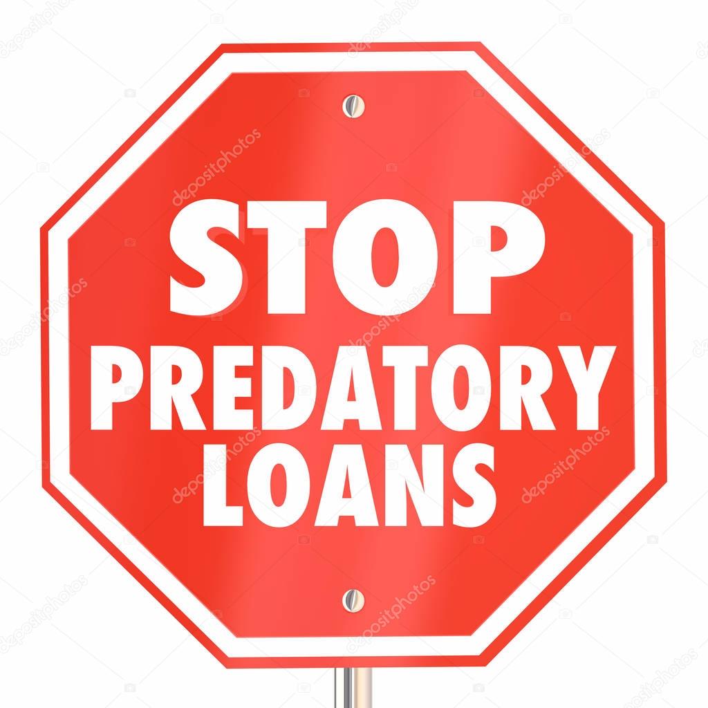 Stop Predatory Loans