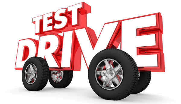 Test Drive New Vehicle Wheels 