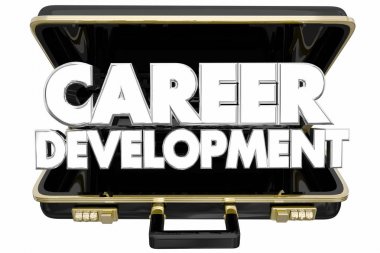 Career Development Briefcase  clipart