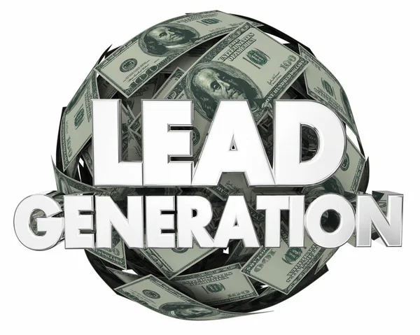 Поколение Lead 3d — стоковое фото