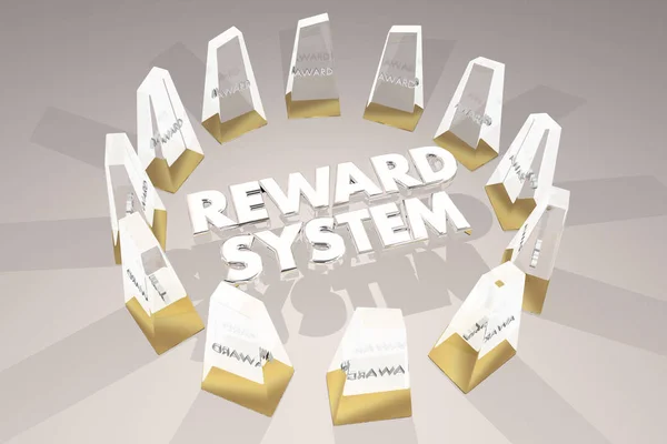 Sistema de recompensas Premios Motivación —  Fotos de Stock