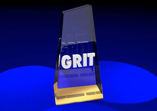 Premio Grit Transparente Ilustración —  Fotos de Stock