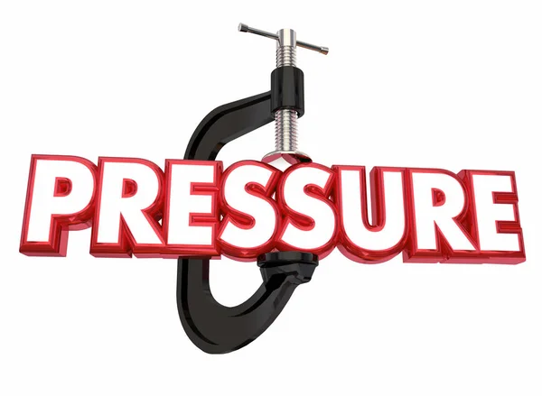 図圧力と圧力クランプ — ストック写真