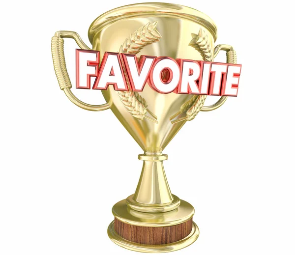 Favorite Trophy Award Icon Illustration — Stock Photo, Image