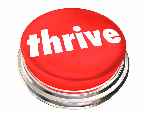 Thrive Button Isolated White Background — Stock Photo, Image