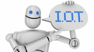 konuşma balonu şeyler, çok bilgi ile tutarak robot