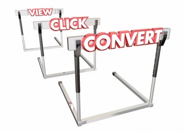 Engelli Online Pazarlama müşteri Dönüştür'ü tıklatın görünüm kampanya 3d çizim
