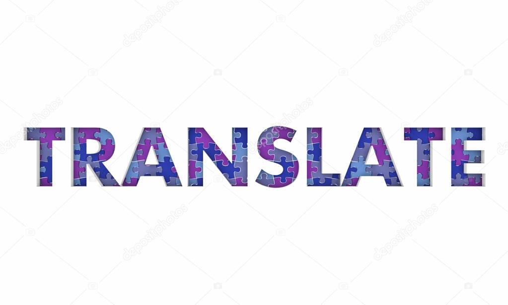 Translate Different Language Meaning Translation 3d Illustration