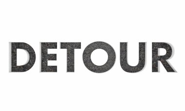 Yol Word yeni alternatif rota yol yapımı 3d çizim