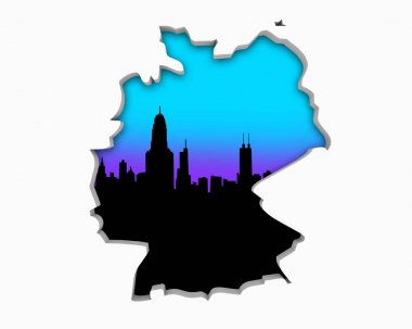 Almanya manzarası şehir 