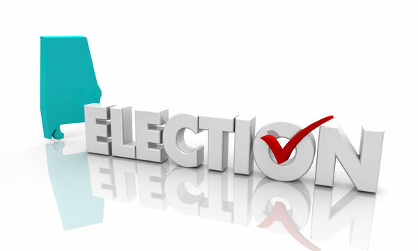 Election Voting State Map