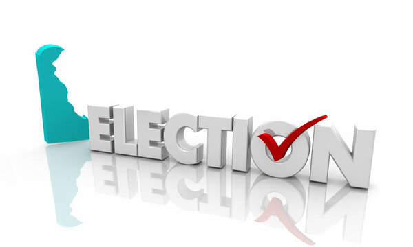 Election Voting State Map