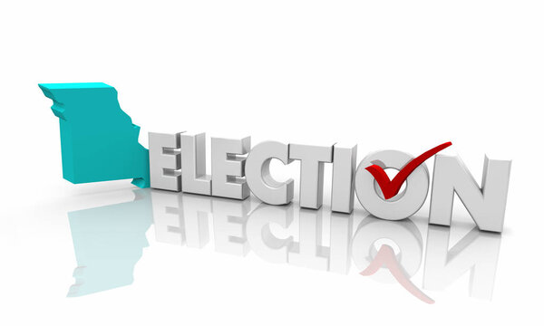 Election Voting State Map