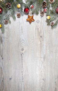 Noel süslemeleri arka plan