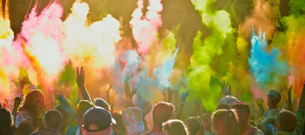 Color festival celebration — Stock Photo, Image