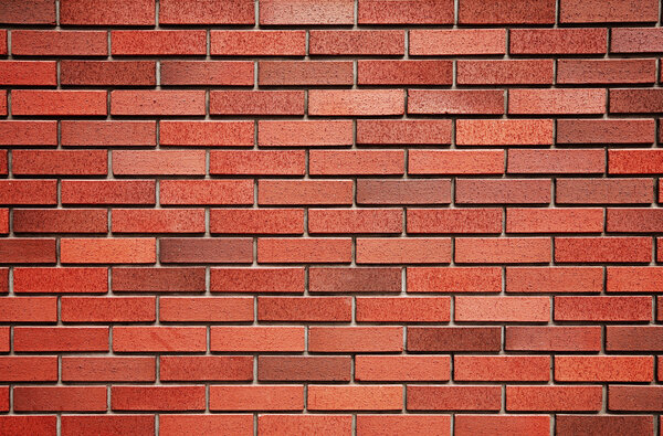 New brick wall