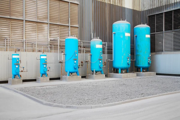 Compressor station outdoors — Stock Photo, Image