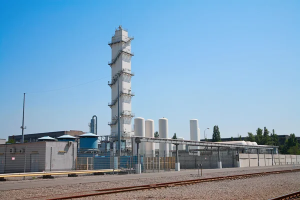 Technical gas plant — Stock Photo, Image