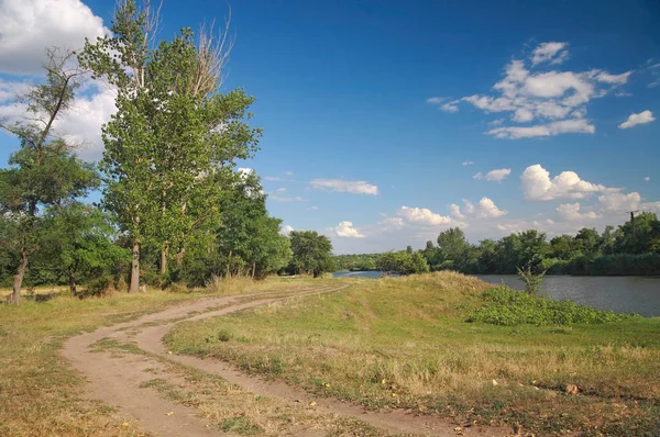 Landelijke omgeving, bos-steppe — Stockfoto