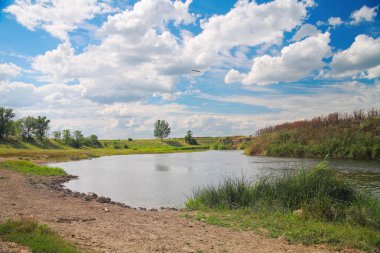 Kırsal manzara, nehir