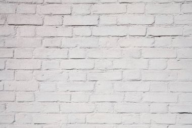 Beyaz tuğla duvar