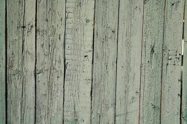 Old painted, wooden fence — Stock Photo, Image