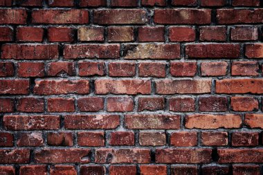 Eski tuğla duvar