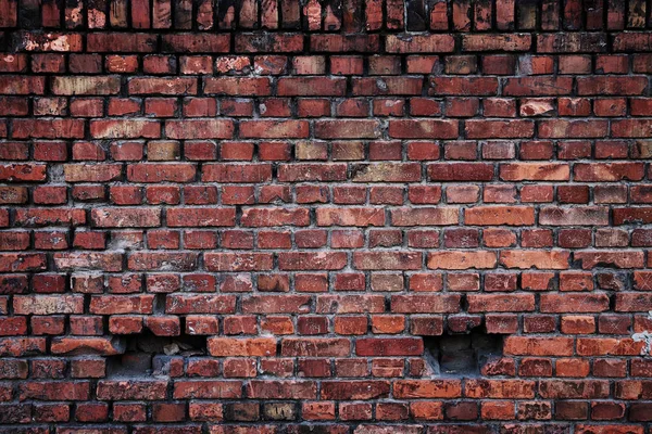 Parede de tijolo velho — Fotografia de Stock