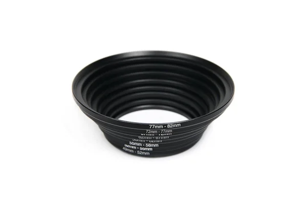 Adaptadores de anel de filtro de lente — Fotografia de Stock