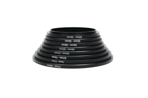 Lens filter ring adapters — Stock Photo, Image