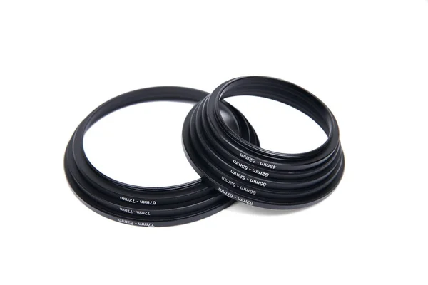 Lens filter ring adapters — Stock Photo, Image