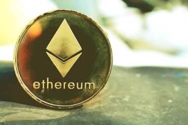 Cryptocurrency para - Ethereum.New sanal para. Fiziksel sürümü.
