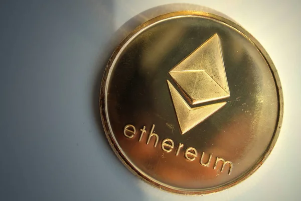 Ethereum Crypto Valuta Ethereum Eth — Stockfoto