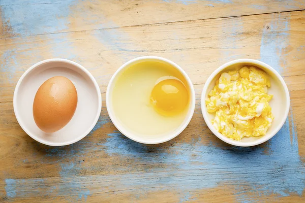 Яичный омлет — стоковое фото