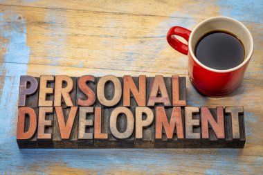 personal development word abstract clipart