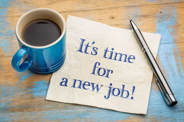 It is time for a new job! — Stock Photo, Image