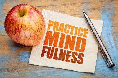 Uygulama mindfulness sözcük soyut