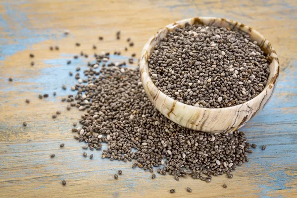 Chia seeds close-up — Stock Photo, Image