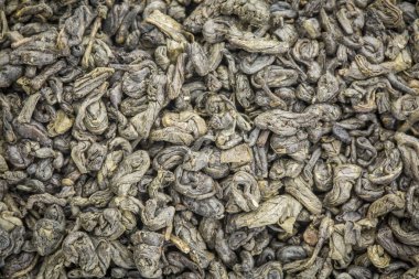 Barut yeşil çay arka plan