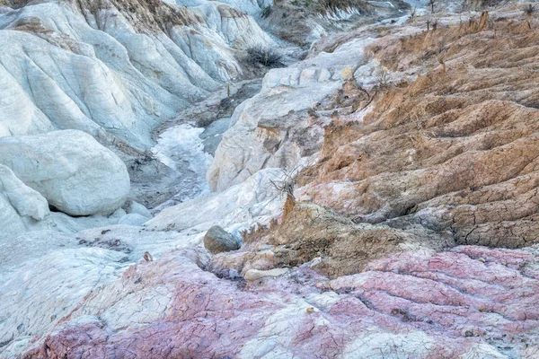 Clay erosion formations in Paint Mine — Stock Photo, Image