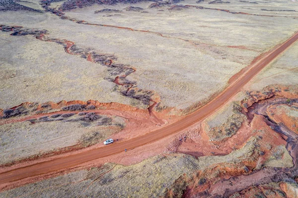 Nördliches Kolorado-Vorland Luftaufnahme — Stockfoto