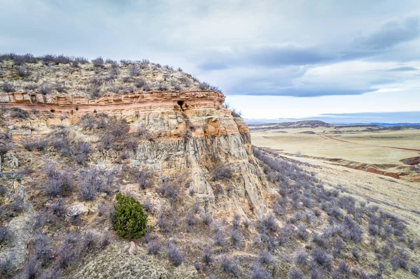 Kuzey Colorado eteklerinde havadan görünümü — Stok fotoğraf