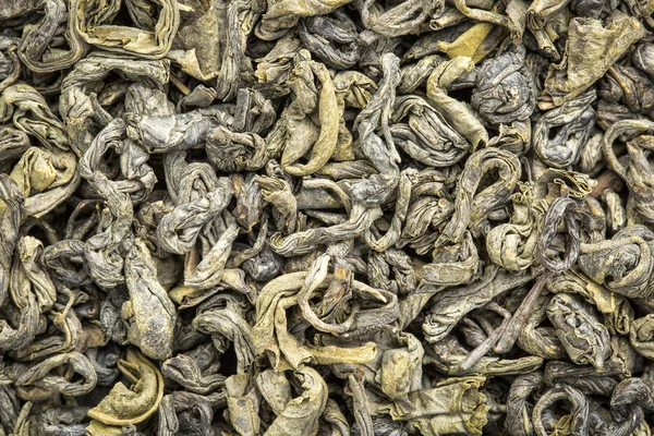 Textura del té verde hyson chino —  Fotos de Stock