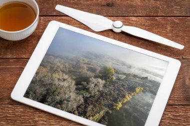 sisli Kasım gündoğumu Kuzey Colorado üzerinde