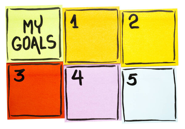 Мои цели - запутанная концепция заметки
