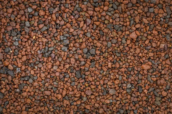 Red sand grain macro texture — Stock Photo, Image