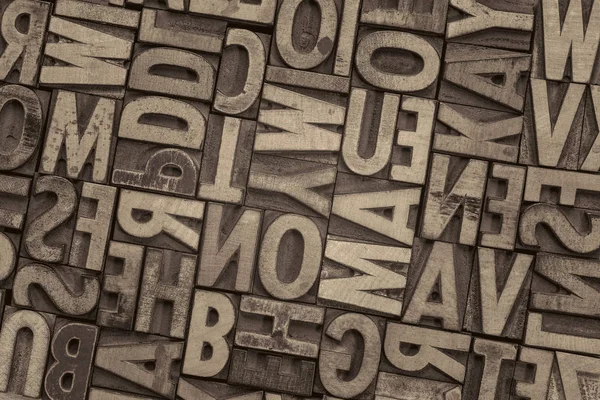 Блоки типографской печати — стоковое фото